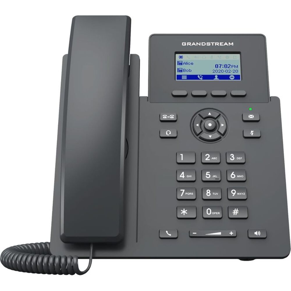 Grandstream GRP2601W 2.4" LCD Display IP Phone with 2 Lines and 2 SIP Accounts